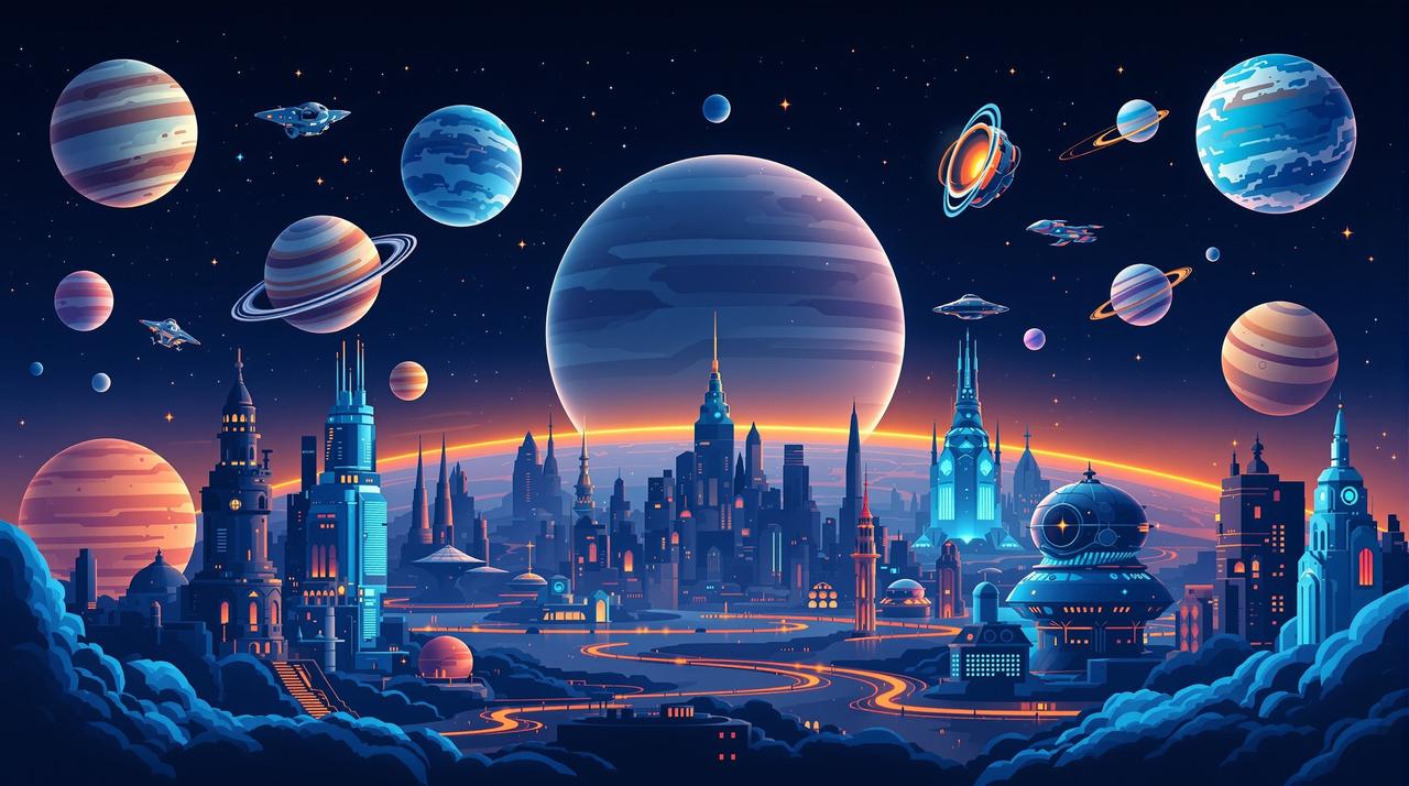 星光影视专题 - 科幻宇宙横幅
